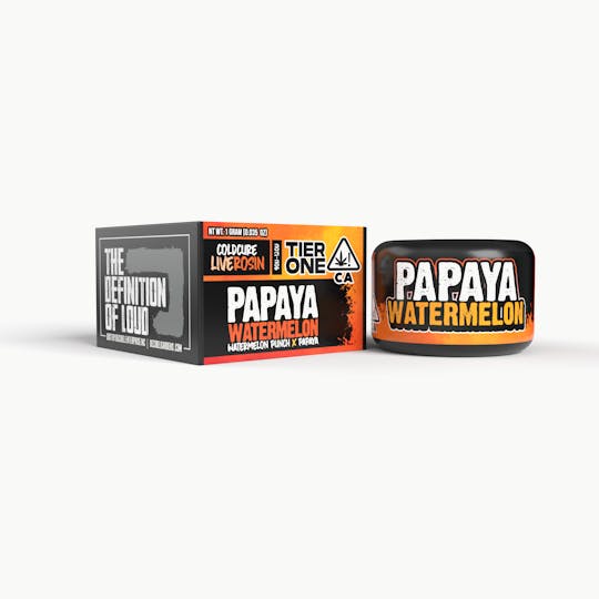 Decibel Gardens - Papaya Watermelon - Cold Cure Rosin (1g) - 1