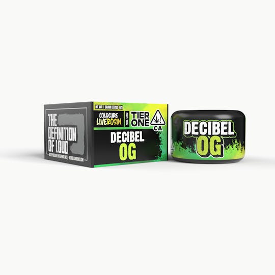 Decibel Gardens - Decibel OG - Cold Cure Rosin (1g) - 1