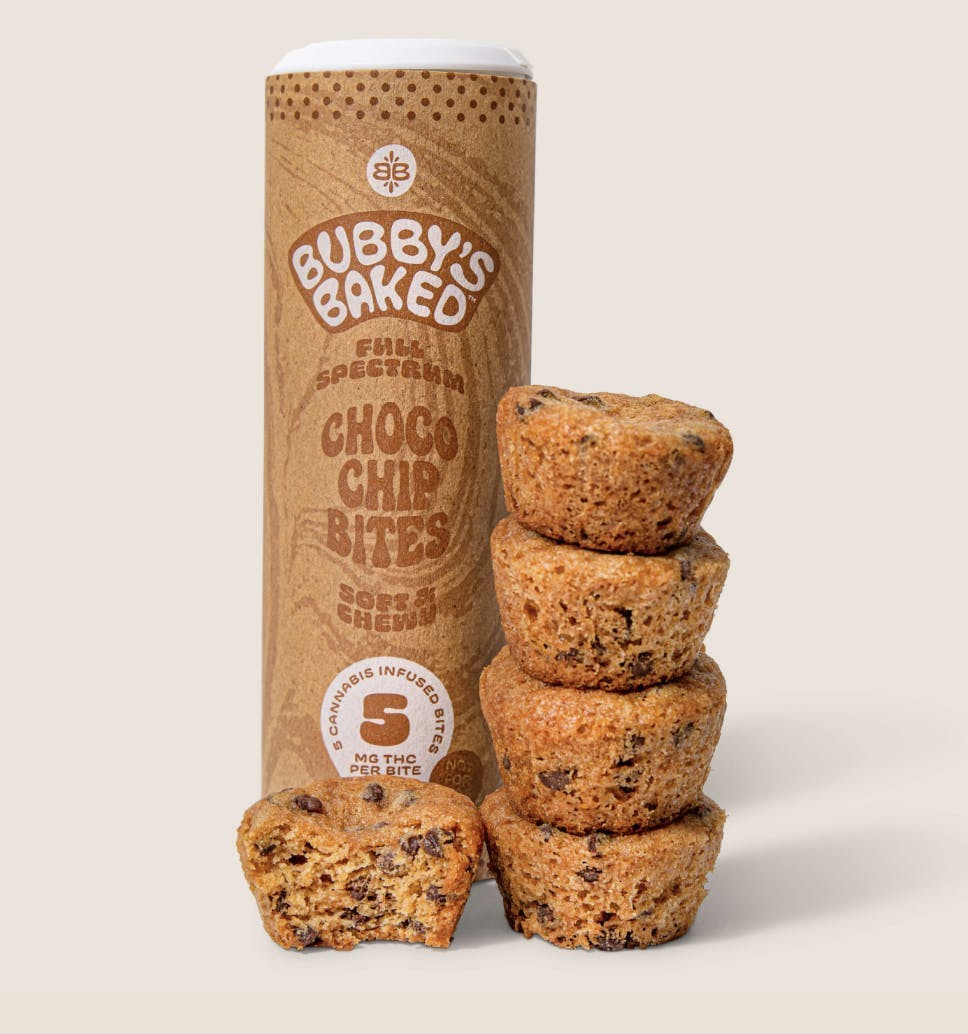 Bubby's Baked - Bubby's Baked | Choco Chip Bites | 25mg | 5ct | 5mg/ea - 1