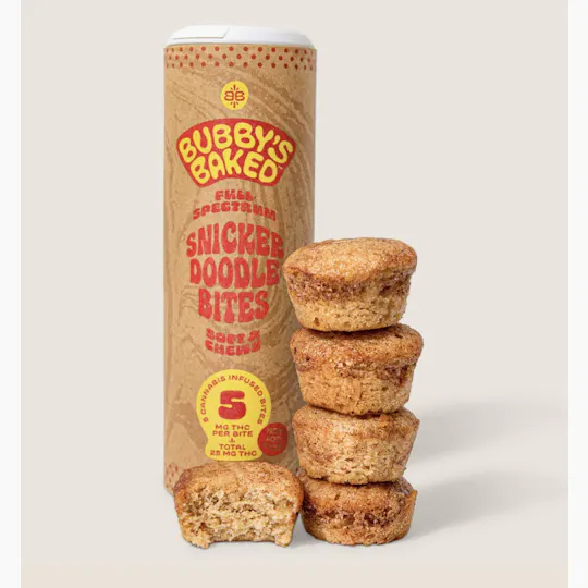 Bubby's Baked - Bubby's Baked | Snicker Doodle Bites | 25mg | 5ct | 5mg/ea - 1