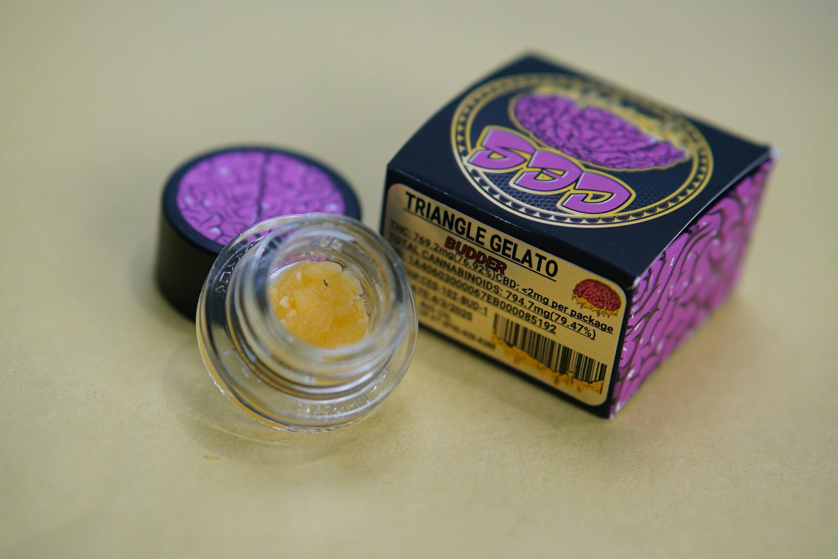 CES - CES - Triangle Gelato - 1g Live Resin Budder - 1