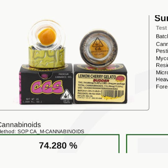 CES - Lemon cherry Gelato - 1
