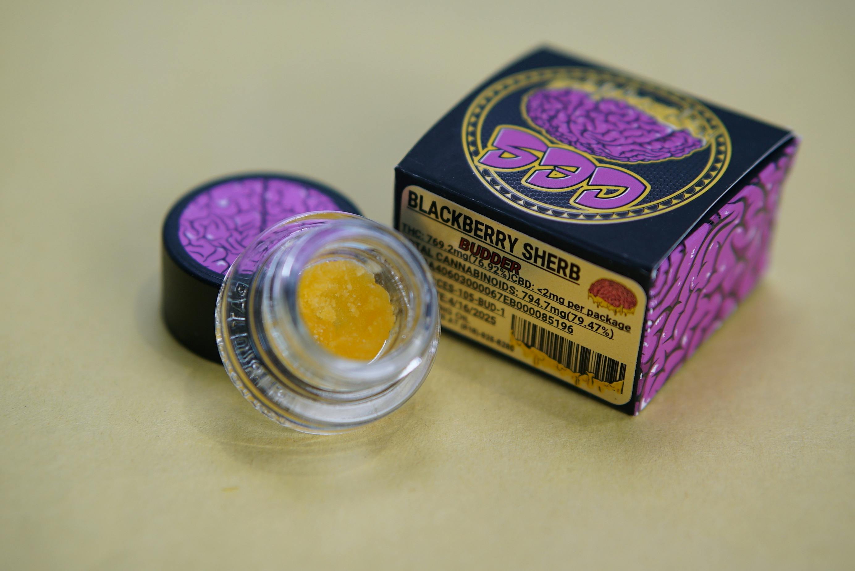 CES - CES - Blackberry Sherb - 1g Live Resin Budder - 1