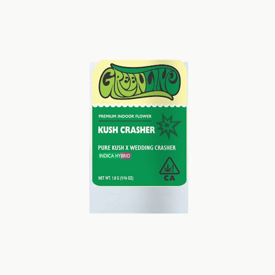 Greenline - Kush Crasher - 1/16 oz - Indoor - Indica Hybrid - 1.8g - 1