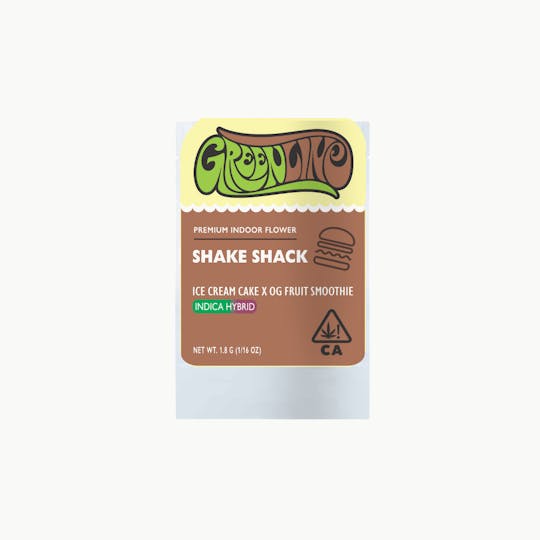 Greenline - Shake Shack - 1/16 oz - Indoor - Indica Hybrid - 1.8g - 1
