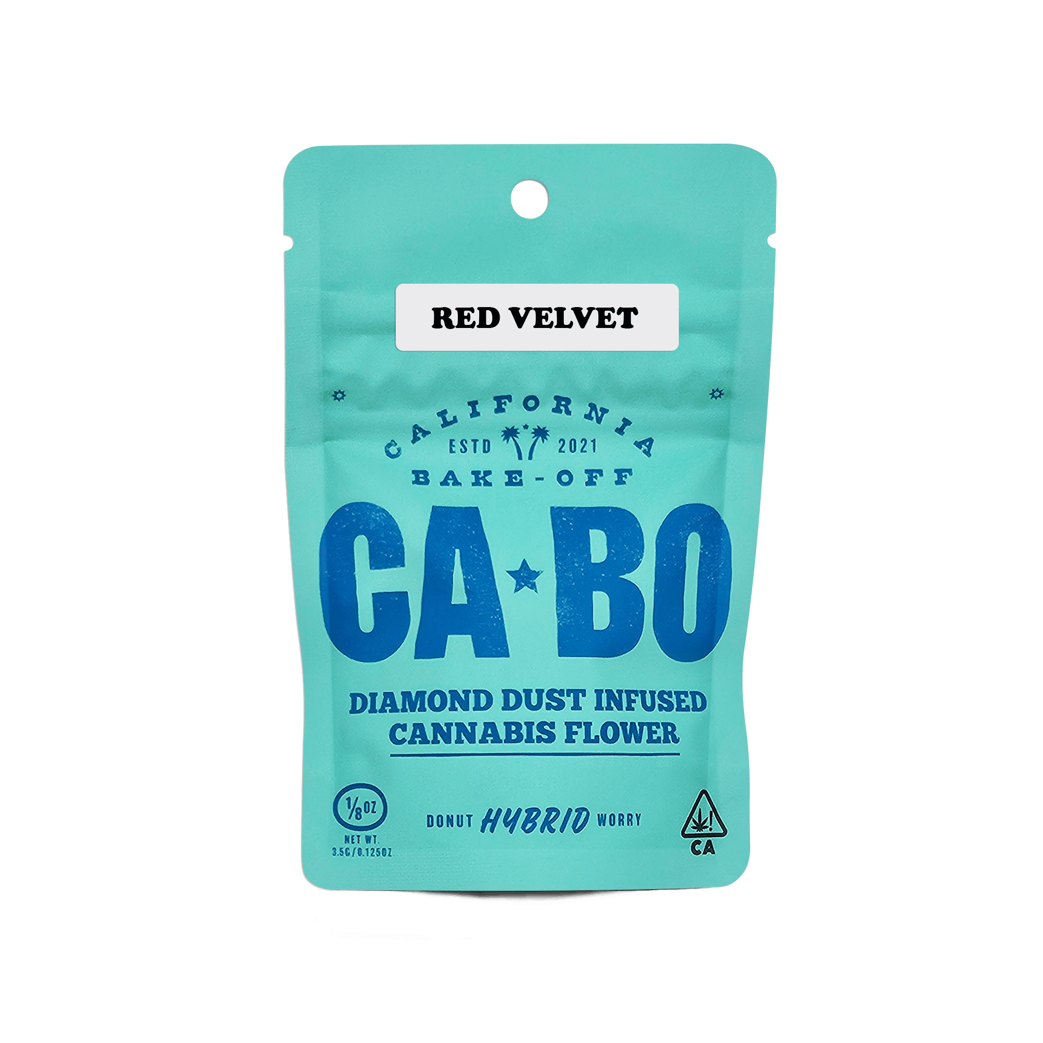 CABO - CABO Diamond Dust Infused 3.5g Flower - Red Velvet - Hybrid - 1