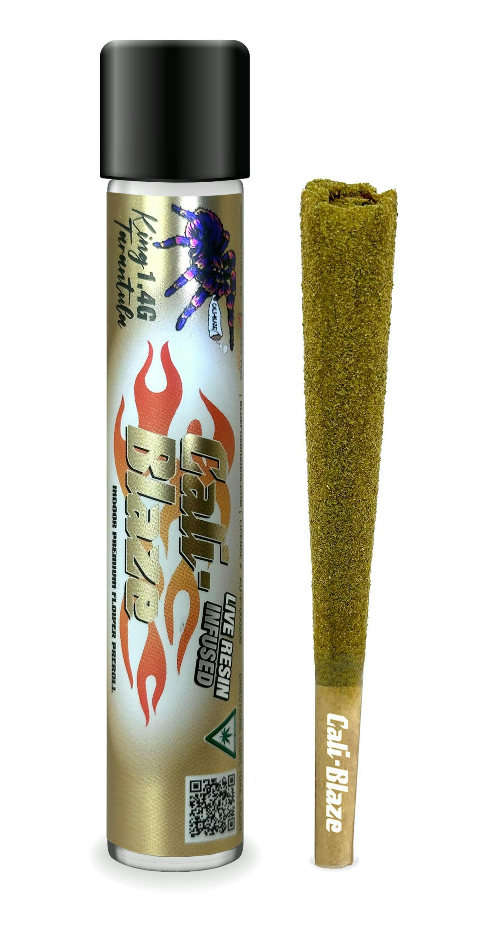 Cali-Blaze - Cali-Blaze | Edgar | King Tarantula Infused Joint | 1.4g - 1