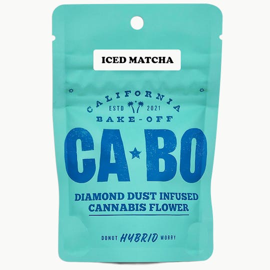 CABO - CABO Diamond Dust Infused 14g Flower - Iced Matcha - Hybrid - 1