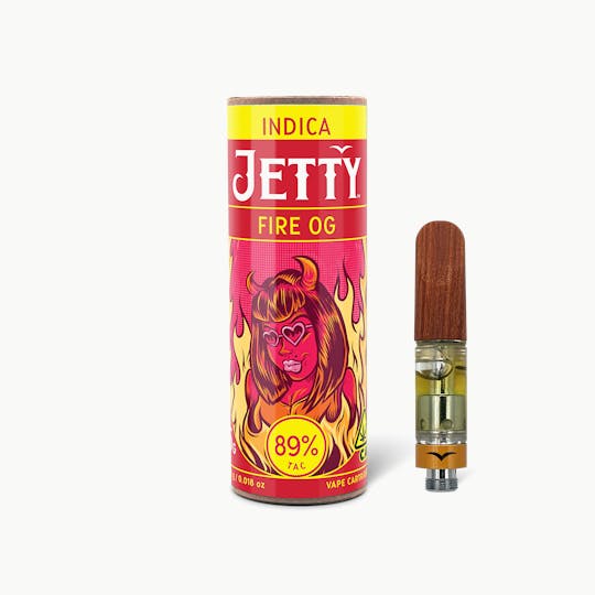 Jetty Extracts - Jetty Cartridge High THC .5g Fire OG - 1