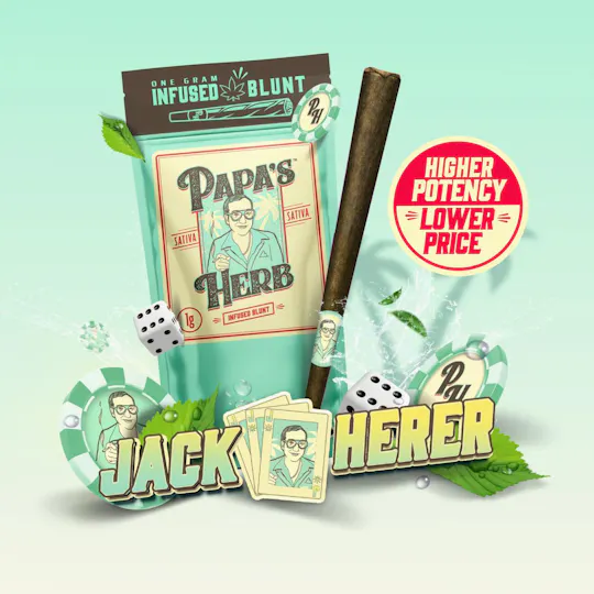 Papa's Herb - Jack Herer | Infused Blunt | 1g - 1