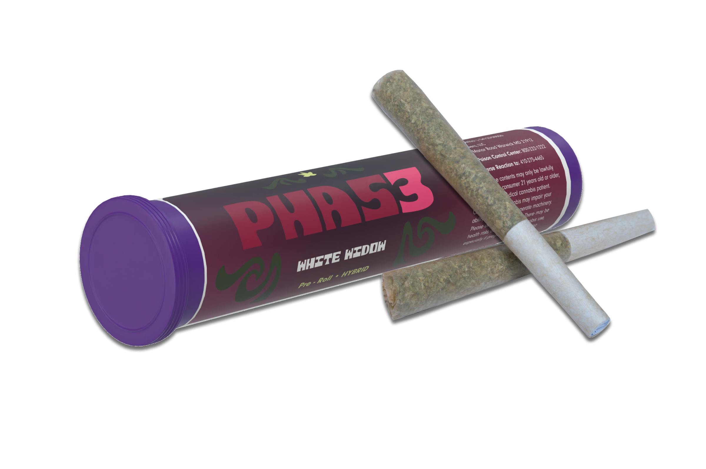 SunMed Growers - White Widow Pre Roll 0.5g/2 Pack - 1