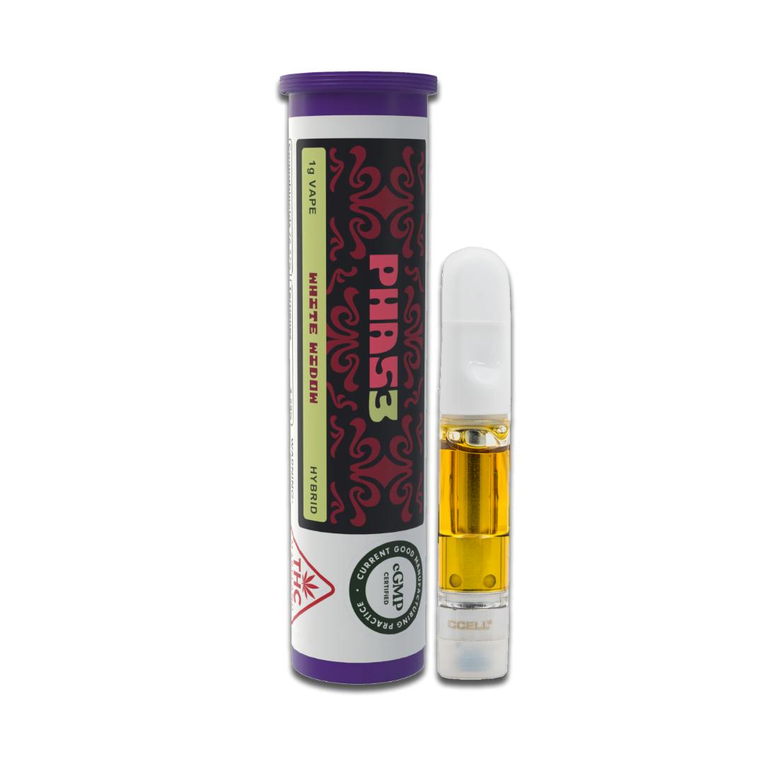 SunMed Growers - White Widow Live Resin Cartridge 0.5g - 1