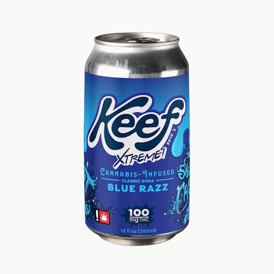 Keef Brands - Keef Classic Soda Blue Razz Xtreme - 100mg - 1