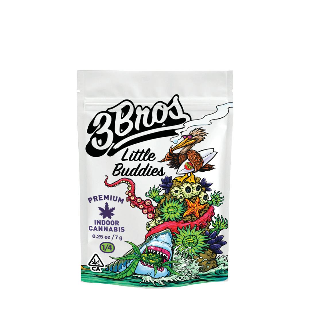 3 Bros Grow - 3 Bros | Indoor Flower | 7g | Mochi | Indica - 1