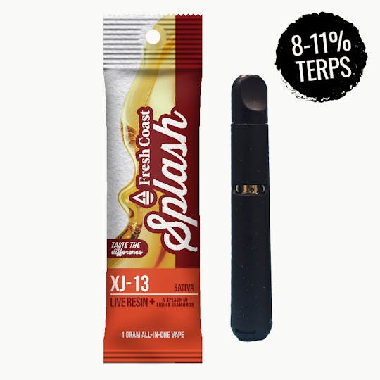 Fresh Coast - XJ-13 | Splash Live Resin 1G Disposable | Sativa - 1