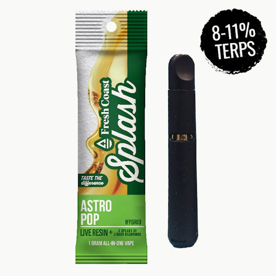 Fresh Coast - Astro Pop | Splash Live Resin 1G Disposable | Hybrid - 1