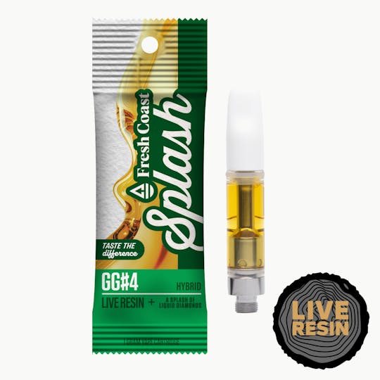 Fresh Coast - GG#4 | Splash Live Resin 1G Cart | Hybrid - 1