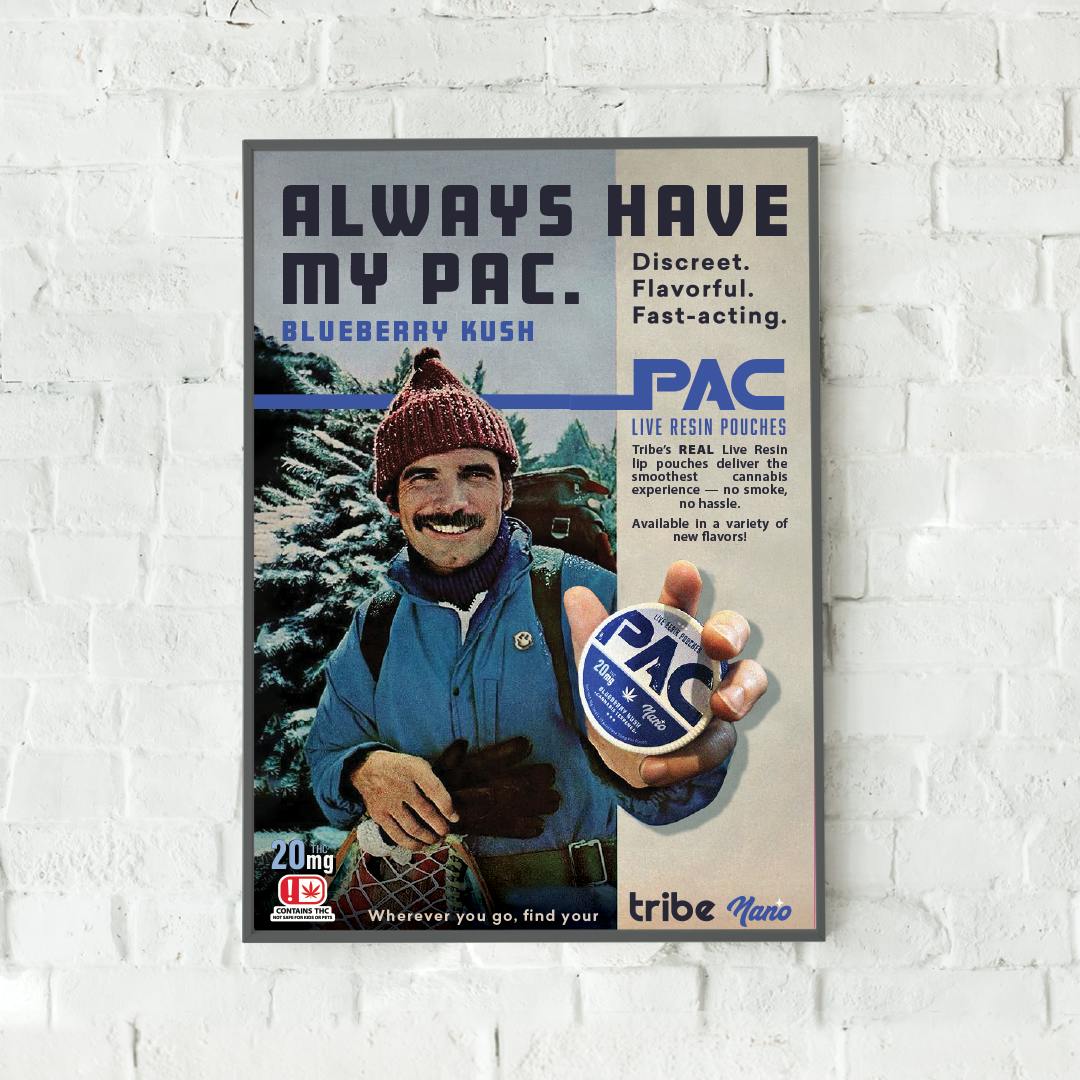 Tribe - Tribe Poster - PAC - Blueberry Kush - 1