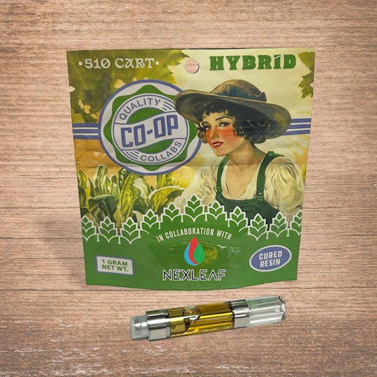 Tribe - CO-OP x Nexleaf - 1g - Duct Tape - Hybrid - 510 Thread Cart - 1