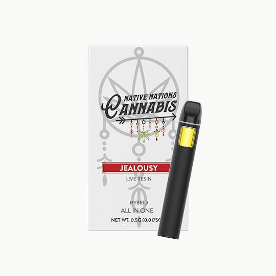Native Nations Cannabis NY - NNC-NY .5g All In One - Jealousy - 1