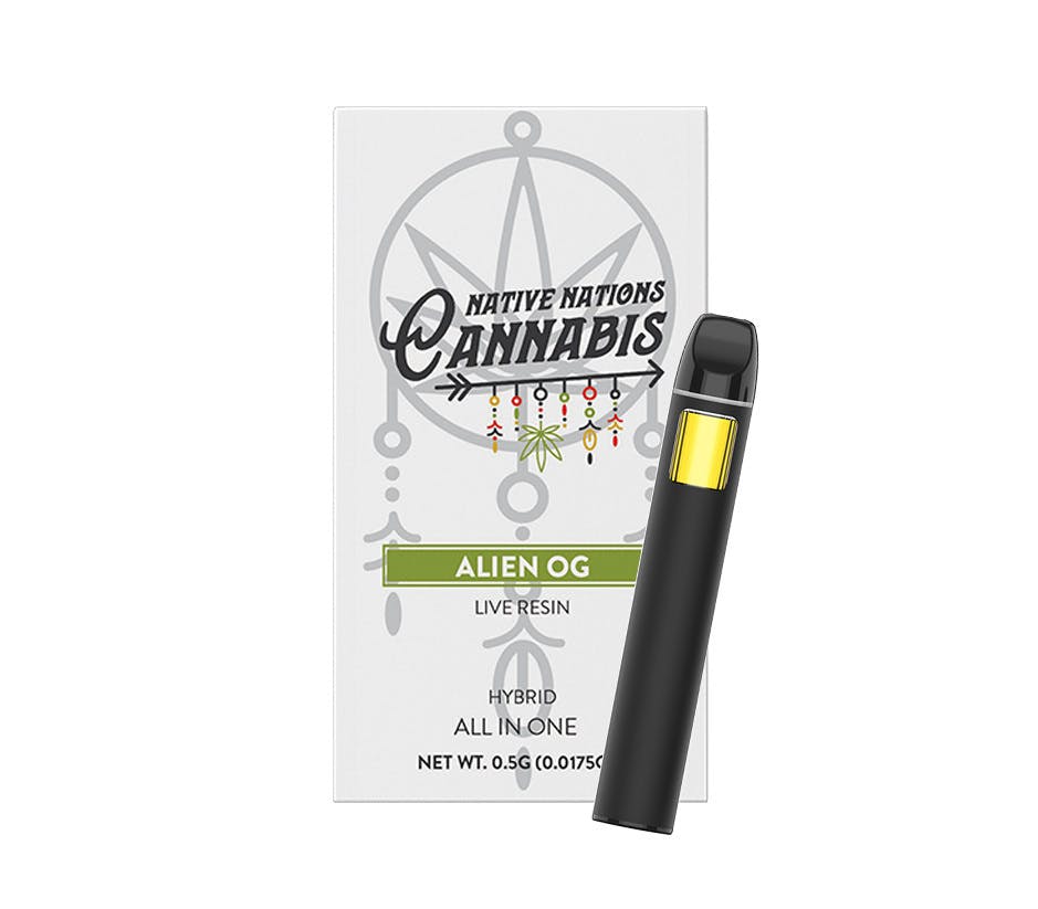 Native Nations Cannabis NY - NNC-NY .5g All In One - Alien OG - 1