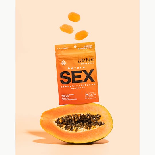 Lavinia - Kinky Bites – Papaya Passion fruit (10-Pack, 100mg THC) - 1
