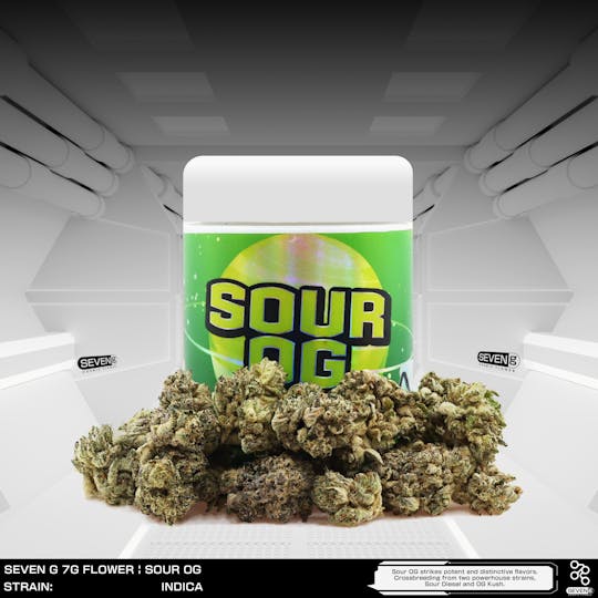 Seven G - Sour OG Indica by Seven G - 1