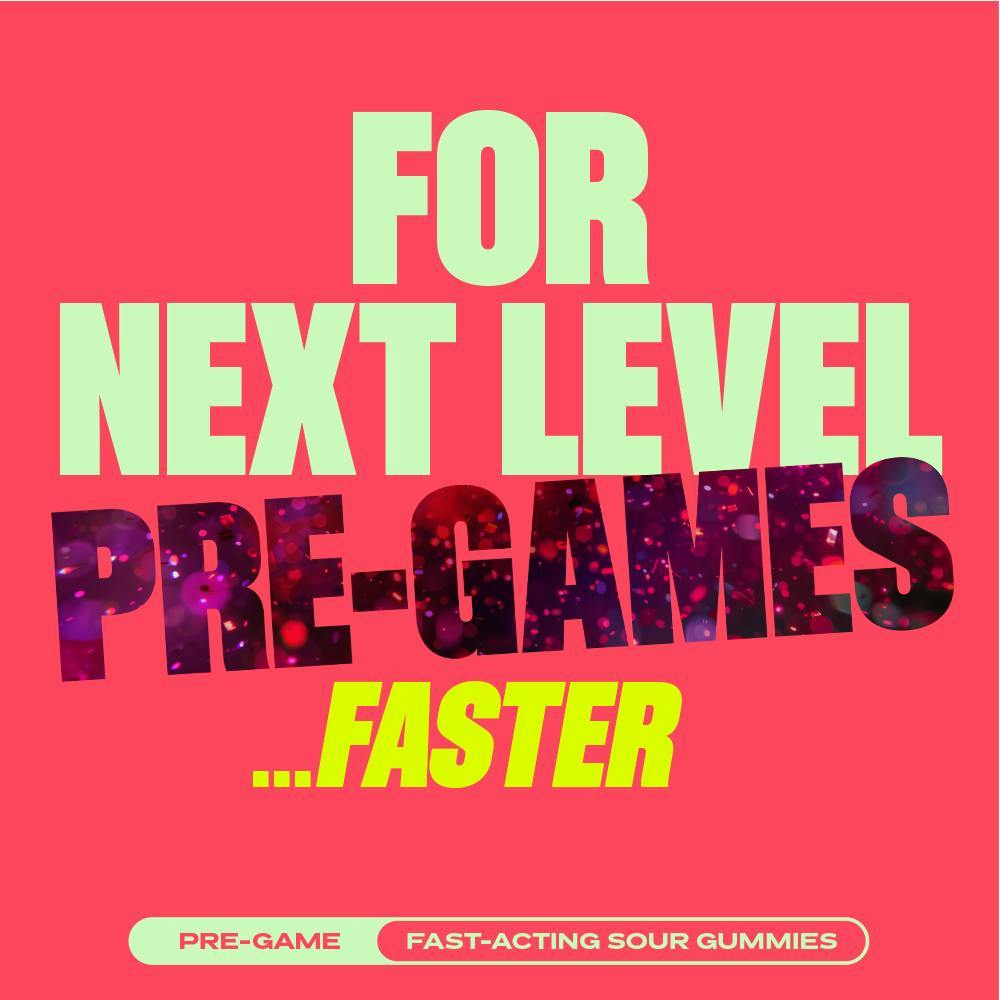 Good News - Pre-Game | Sour Watermelon Gummies | 100mg | 10ct | 10mg/ea - 1