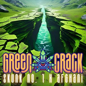 Emerald Visions - Green Crack - 1g Packaged Tobacco Free Blunt - 1
