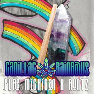 Emerald Visions - Cadillac Rainbows - 1g Packaged Tobacco Free Blunt - 1