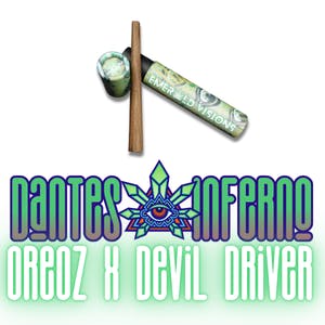 Emerald Visions - Dantes Inferno - 1g Packaged Tobacco Free Blunt - 1