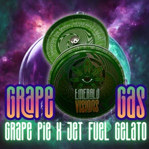 Emerald Visions - Grape Gas - Prepackaged 8th - 1