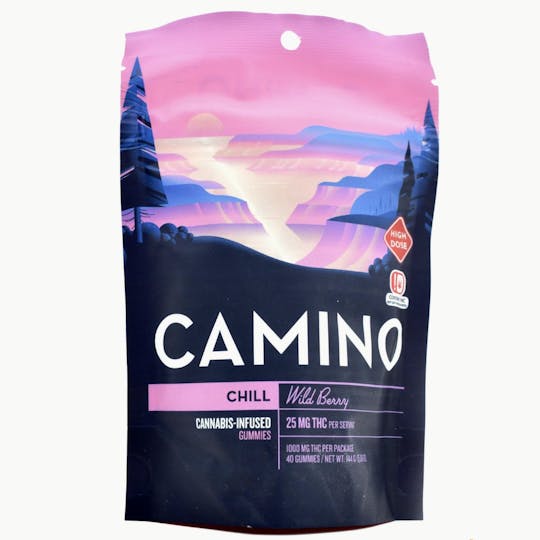 Kiva Confections - Camino Wild Berry 'Chill' High Dose Gummies - 1