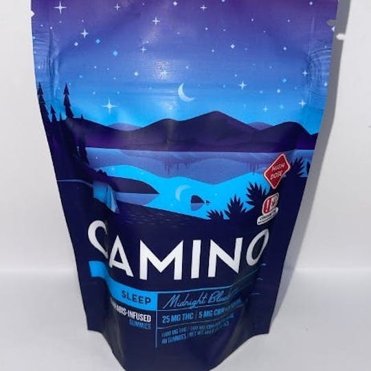Kiva Confections - Camino Midnight Blueberry "Sleep" High Dose Gummies - 1