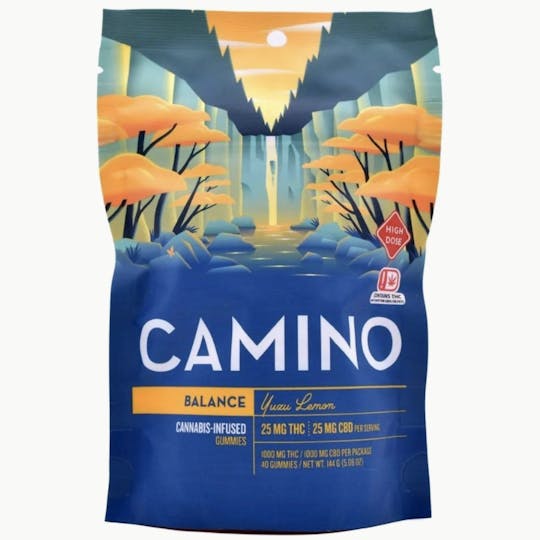 Kiva Confections - Camino Yuzu Lemon "Balance" High Dose Gummies - 1