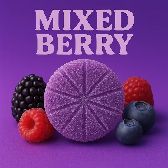 SAVAGE - Mixed Berry 100MG Single Gummy - Indica - 1