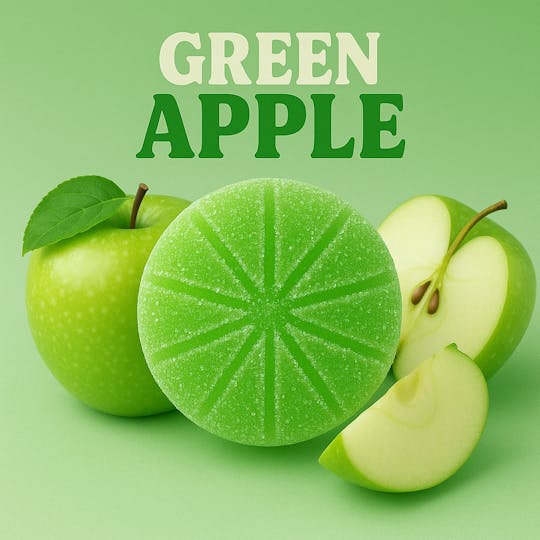 SAVAGE - Green Apple 100MG Single Gummy - Indica - 1
