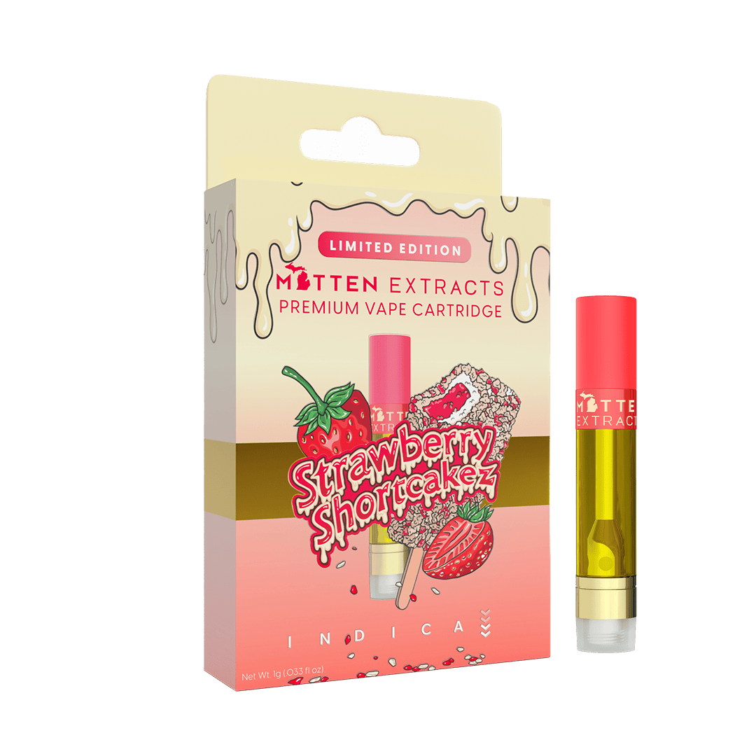 Mitten Extracts - Mitten Extracts | Strawberry Shortcake | Cartridge | 1g - 1