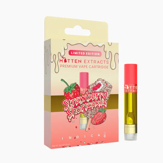Mitten Extracts - Mitten Extracts | Strawberry Shortcake | Cartridge | 1g - 1