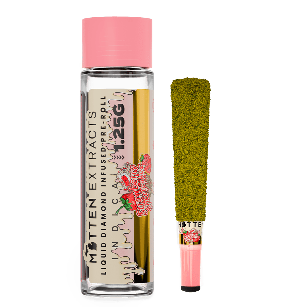Mitten Extracts - Mitten Extracts | Strawberry Shortcake | Infused Joint | 1.25g - 1