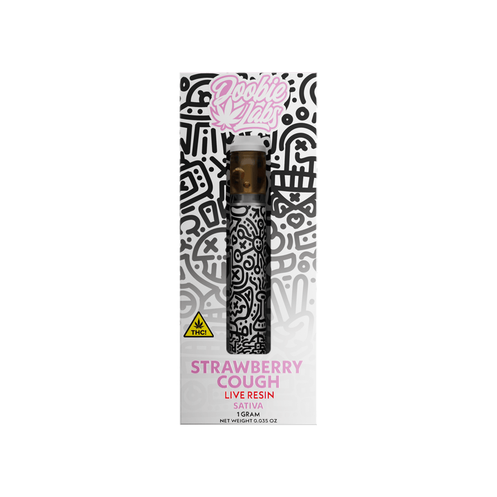 Doobie Labs - Doobie Labs | Strawberry Cough | Live Resin Disposable | 1g - 1