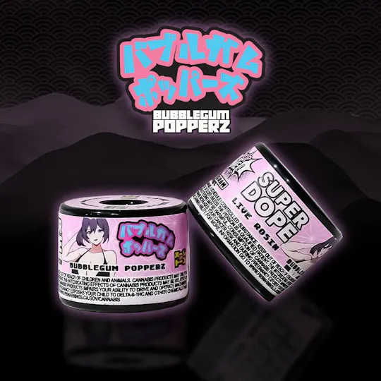 Super Dope - 🍬 Bubblegum Popperz (Live Rosin) - 1