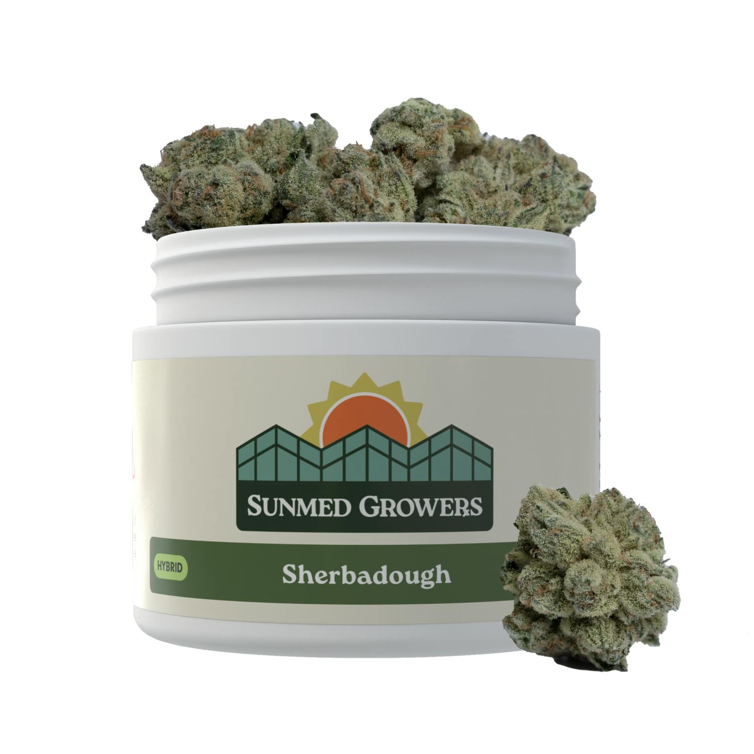 SunMed Growers - Sherbadough Flower (7g) - 1