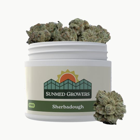 SunMed Growers - Sherbadough Flower (7g) - 1