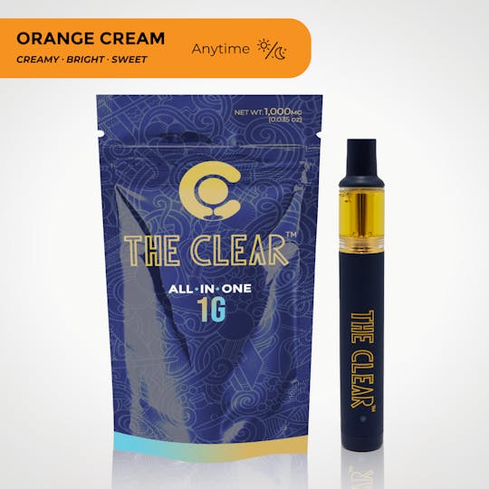CLEAR Brands - The CLEAR Original All-in-One 1000mg | Orange Cream - 1
