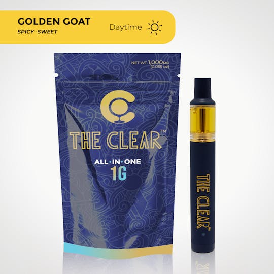 CLEAR Brands - The CLEAR Original All-in-One 1000mg | Golden Goat - 1
