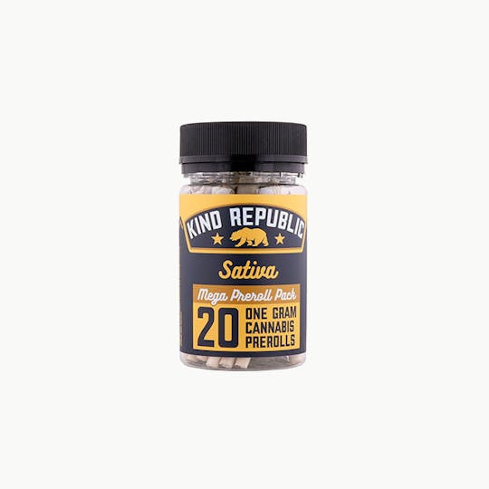Cake House - KIND REPUBLIC: SATIVA MEGA 20G PREROLL 20 PACK - 1