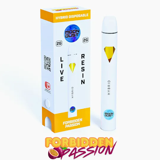 MOON DUST - Moon Dust | Forbidden Passion | Live Resin Disposable | 2g - 1