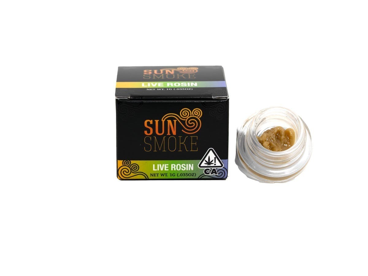 SunSmoke - SunSmoke | Wedding Cake | Live Rosin | Solventless | Fresh Press | 1g - 1