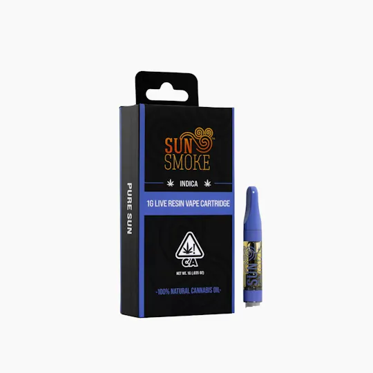 SunSmoke - SunSmoke | Lemon Kush | Live Resin | Cartridge | 1g - 1